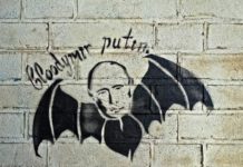 Kommentar: Angst vor Selenskyj, Herr Putin? Putin-Graffiti