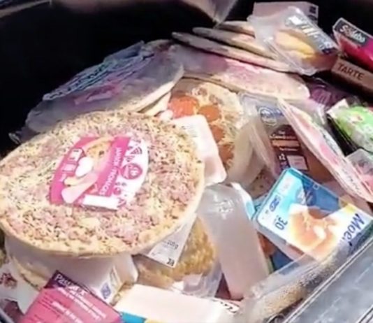 Carrefour: Bilder von hunderten Kilo weggeworfener Lebensmittel sorgen für Skandal Carrefour_Verschwendung_ScreenTW