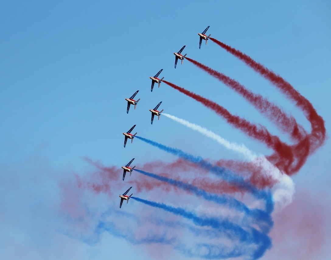 Luftwaffe: Die Patrouille de France feiert ihr 70-jähriges Bestehen