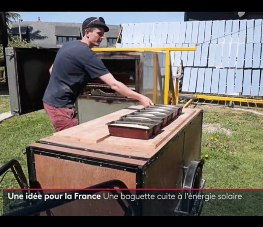 Normandie: Bäcker nutzt Sonnenofen zum Backen Solarbäcker