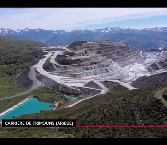 Pyrenäen: Hier werden 10% der weltweiten Talkum-Produktion abgebaut Talkum-Pyrenäen_ScreenF2