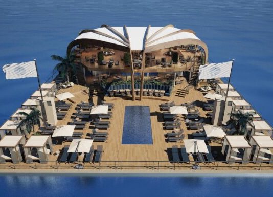 Alpes-Maritimes: Kontroverse um einen schwimmenden Strand-Club in der Bucht von Cannes Canua-Island