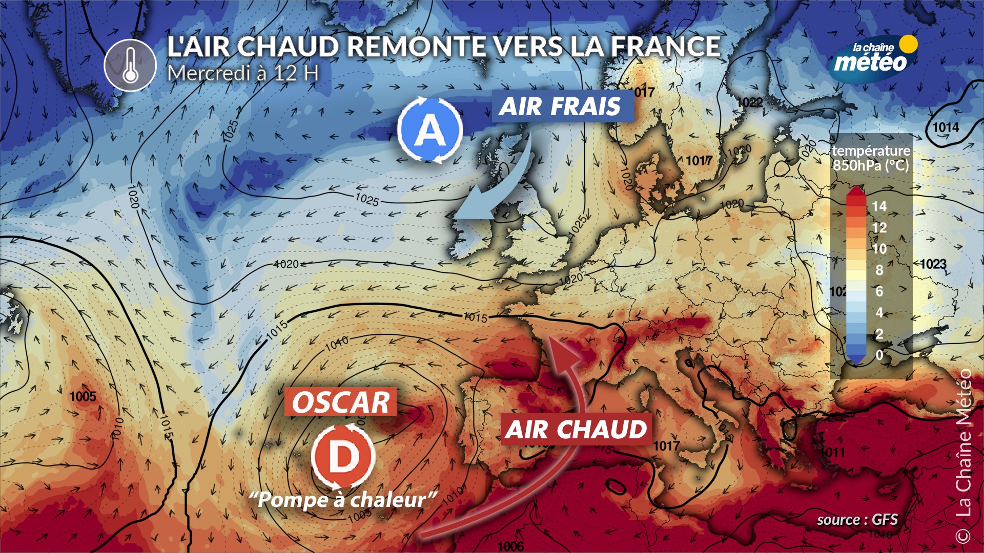 Sturm Oscar: Hitze mit Gewittern und Überschwemmungen - das kommt in den nächsten Tagen auf Frankreich zu