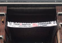 Extinction Rebellion: Spektakuläre Aktion der Aktivisten wegen der Untätigkeit im Klimaschutz Klimaaktion