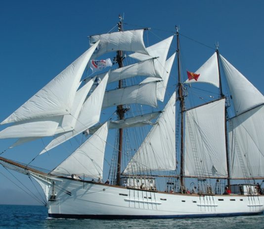 Segelschiff Marité kehrt zu seinem 100. Geburtstag nach Fécamp zurück Le_Marité_sous_voiles