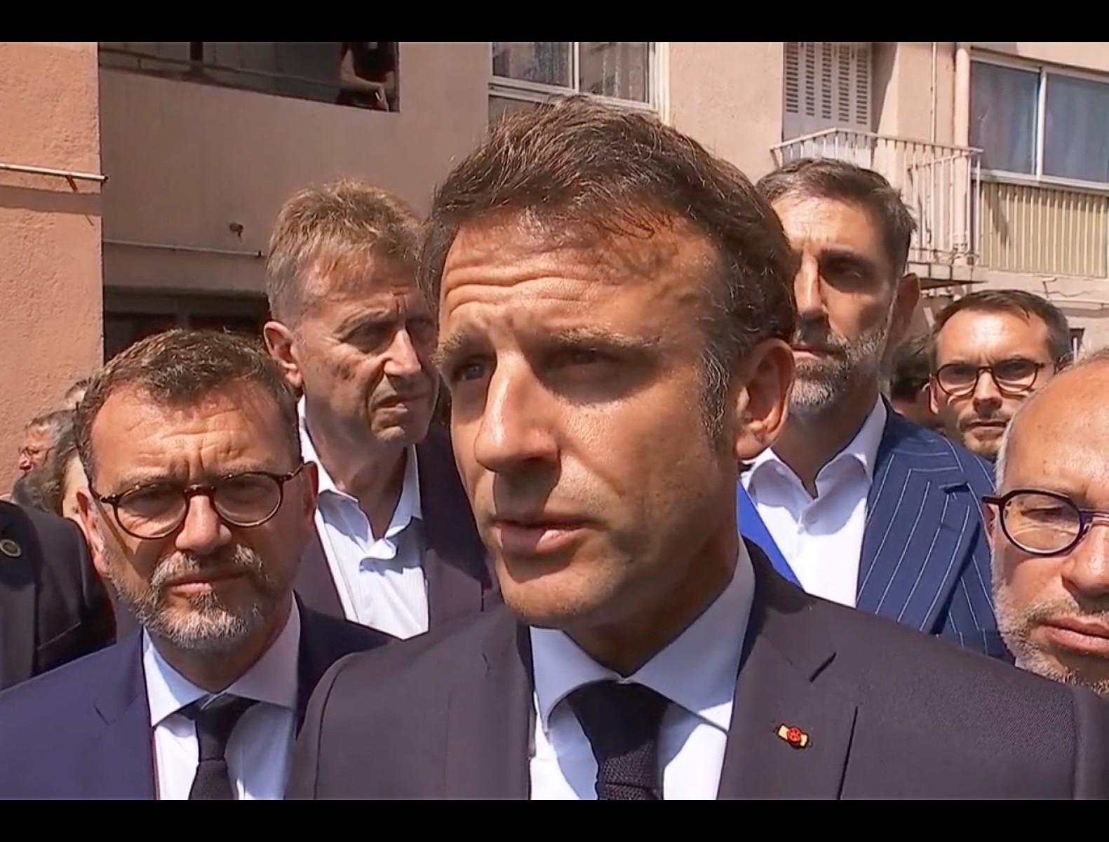 Emmanuel Macron: "Nichts rechtfertigt den Tod eines jungen Menschen"