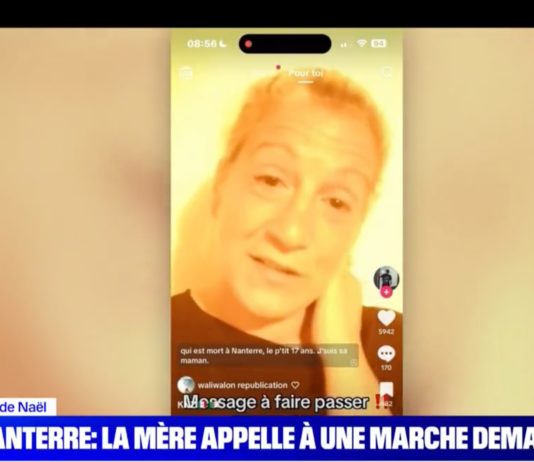 Polizeischüsse in Nanterre: Emmanuel Macron beruft interministeriellen Krisenstab ein Mounia_Mere_Nahel