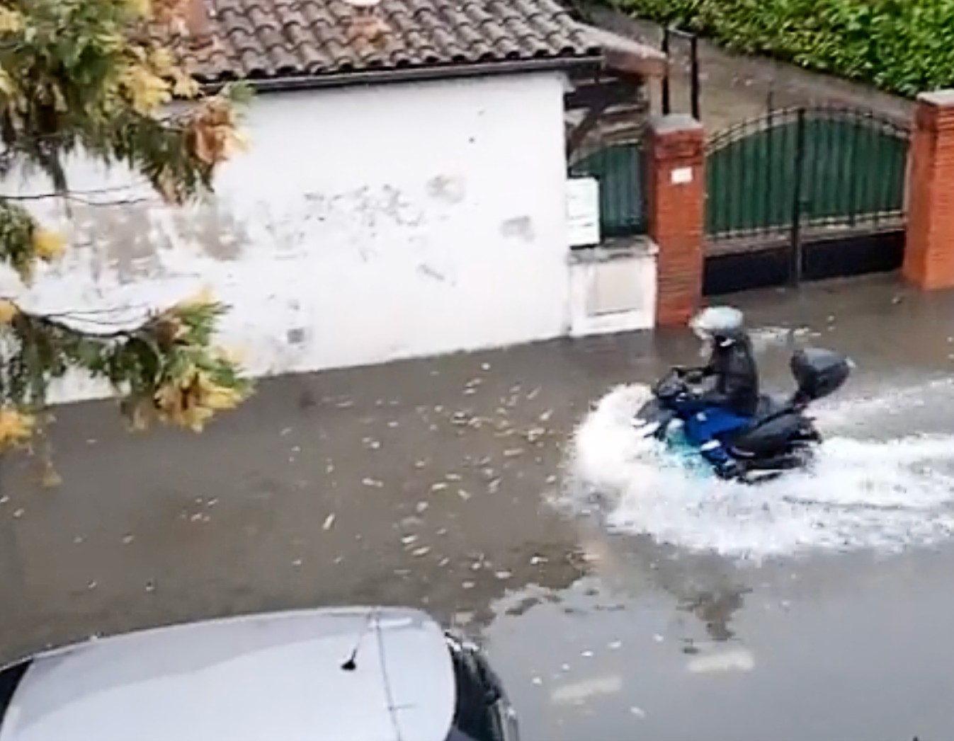 Gewitter: Starkregen geht am Sonntag über Toulouse nieder - 150 Feuerwehreinsätze