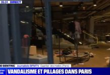 Gewalt nach Nahels Tod: Wie viel werden Frankreich die Unruhen kosten? Vandalismus_Paris_Screen_BFMTV