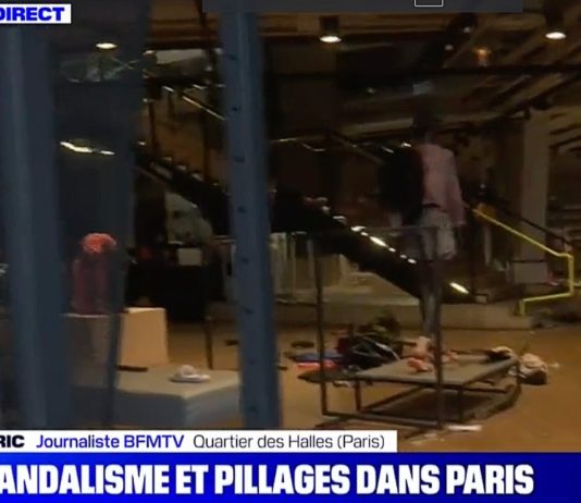 Gewalt nach Nahels Tod: Wie viel werden Frankreich die Unruhen kosten? Vandalismus_Paris_Screen_BFMTV