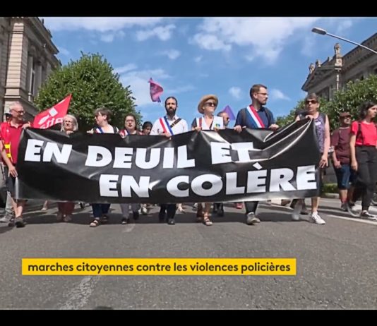 Polizeigewalt: Zahlreiche Protestmärsche in Frankreich Demo_gegen_Polizeigewalt_ScreenFi