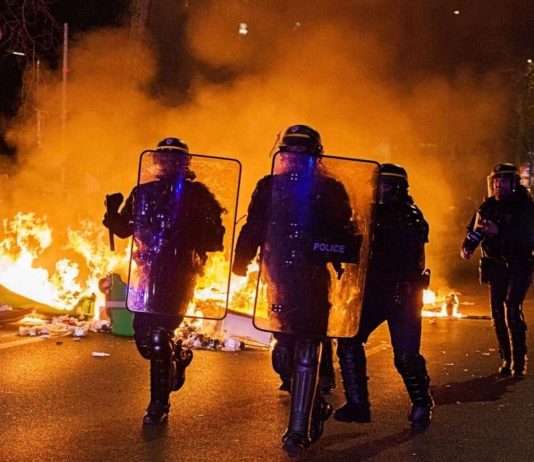 Unruhen nach Nahels Tod: Die Bilanz nach sechs Tagen Gewalt in Frankreich Proteste_Nahel2_Twitter