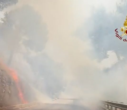 Sizilien stöhnt unter heißen Temperaturen und kämpft mit heftigen Bränden Sizilien_Brände_Feuerwehr