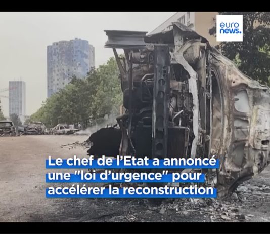Unruhen in Freankreich: Macron kündigt Notstandsgesetz zur Beschleunigung des Wiederaufbaus an Unruhen_Frankreich
