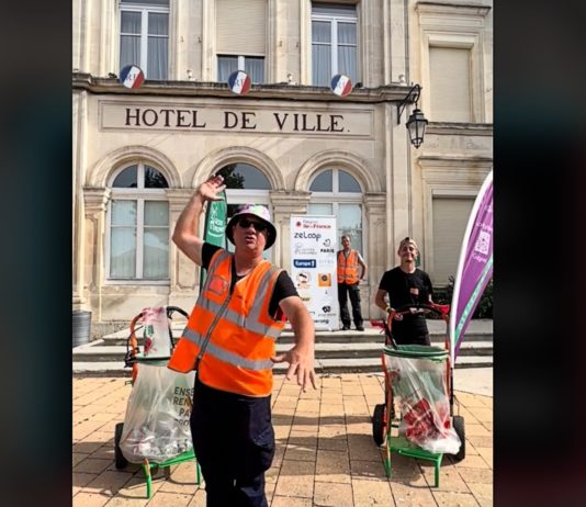 Umwelt : Müllmann und TikTok- Star Ludovic startet eine Tour de France des Mülls Müllmann_Ludovic_TikTok