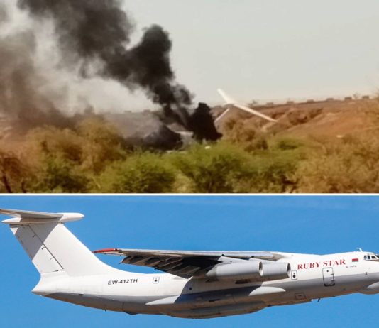 Absturzes eines Militärflugzeugs der Wagner-Gruppe bei der Landung in Mali fordert über100 Menschenleben Absturz_Goa_ScreenX