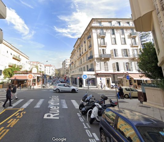 Nizza: 53-jährige Frau im Stadtzentrum brutal angegriffen und schwer verletzt Ave_Durante_rue_d-Italie_Nizza_ScreenGoogle