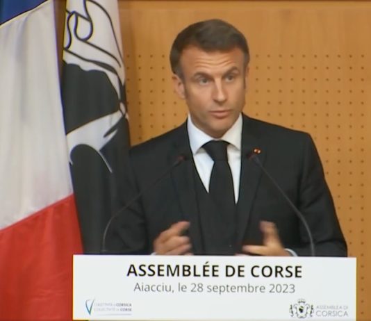Emmanuel Macron schlägt „Autonomie für Korsika“ vor und eine Verfassung innerhalb von sechs Monaten Macron_Rede_Korsika