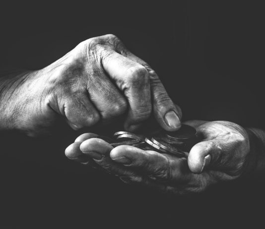 Armut: Ein Drittel der Franzosen lebt in Schwierigkeiten Armut_Illustration