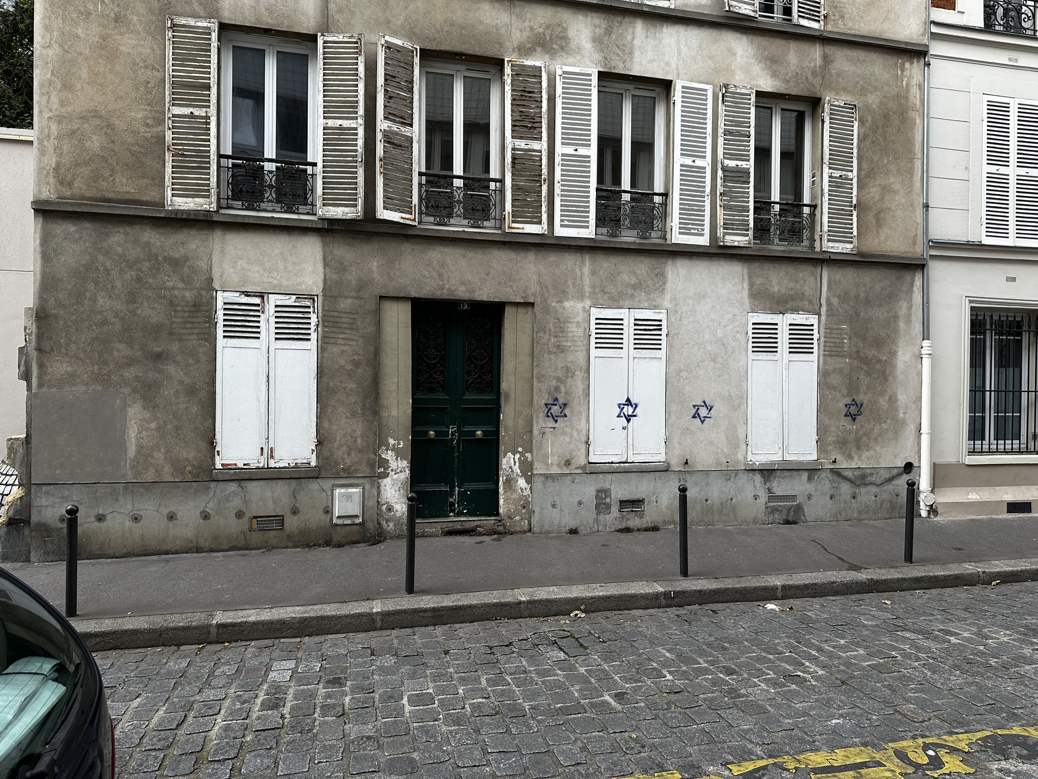 Antisemitismus: Davidkreuze auf Wohnhäuser in der Ile-de-France gesprüht - Rathäuser erstatten Anzeige