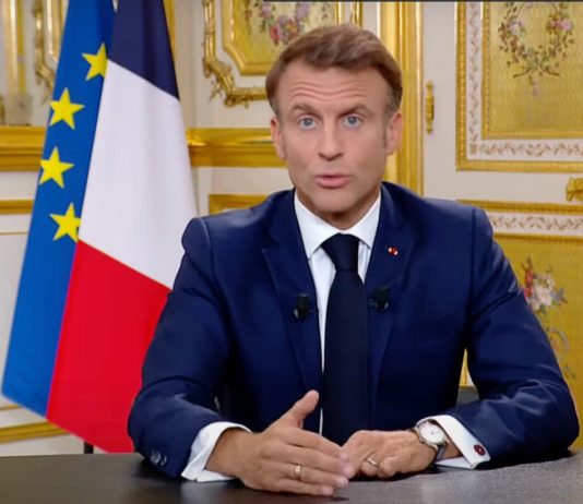 Ansprache: Emmanuel Macron beklagt „einen Ausbruch absoluter Grausamkeit“ der Hamas gegen Israel Macron_Ansprache_ScreenYouToube