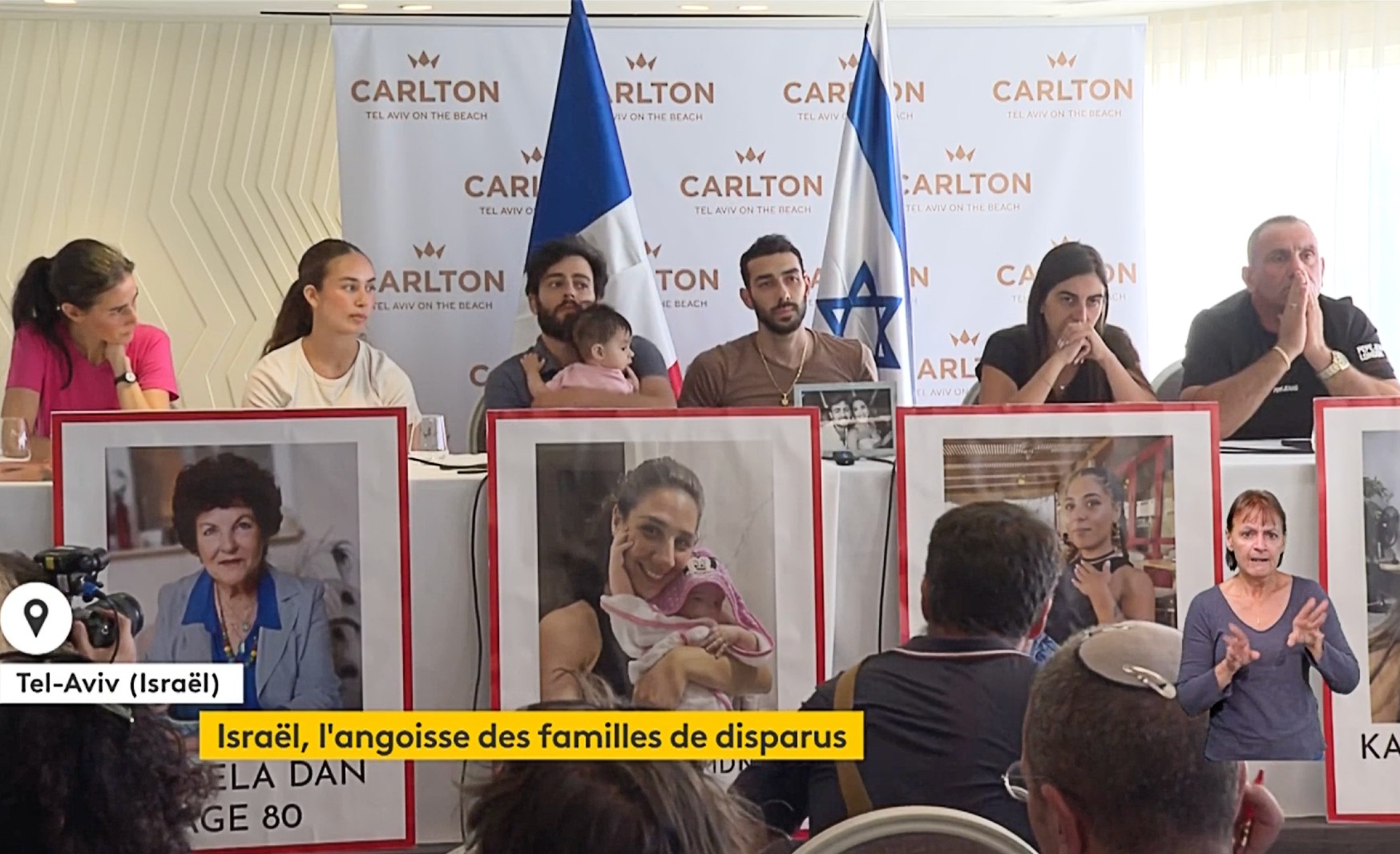 Hamas-Geiseln: Die Familien der Entführten wenden sich an Emmanuel Macron
