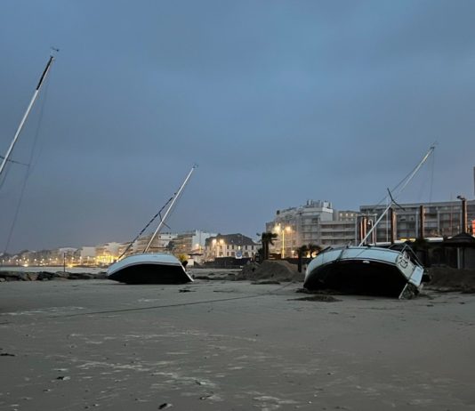 Sturm Céline: Überschwemmungen und gestrandete Boote – beeindruckende Bilder von der Atlantikküste Sturm_Celine_ScreenX