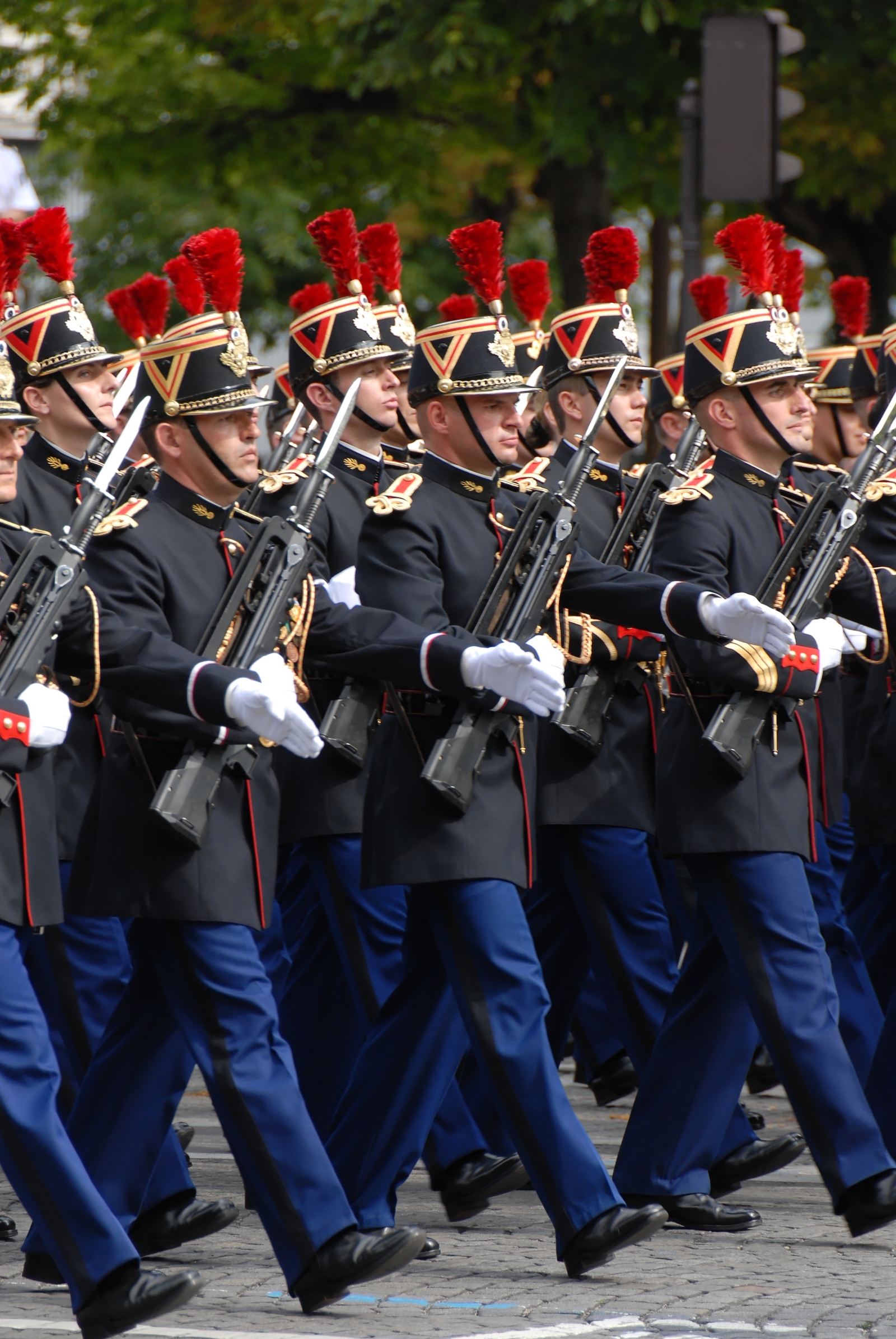 Wachablösung der Republikanischen Garde im Elysée-Palast wird wieder öffentlich sein
