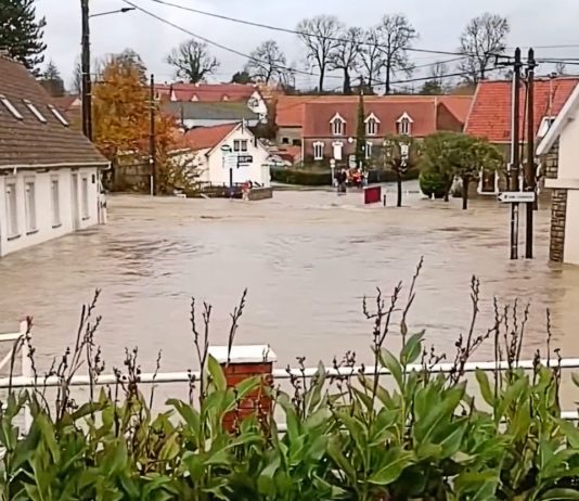 Wetter: Das Pas-de-Calais wieder unter Alarmstufe Rot und 11 weitere Departements in Alarmstufe Orange Ueberschwemmungen2_Pas-de-Calais_ScreenX