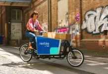 Umwelt: Ein Unternehmen in Nizza bietet umweltfreundliche Lieferdienste an Lastenfahrrad