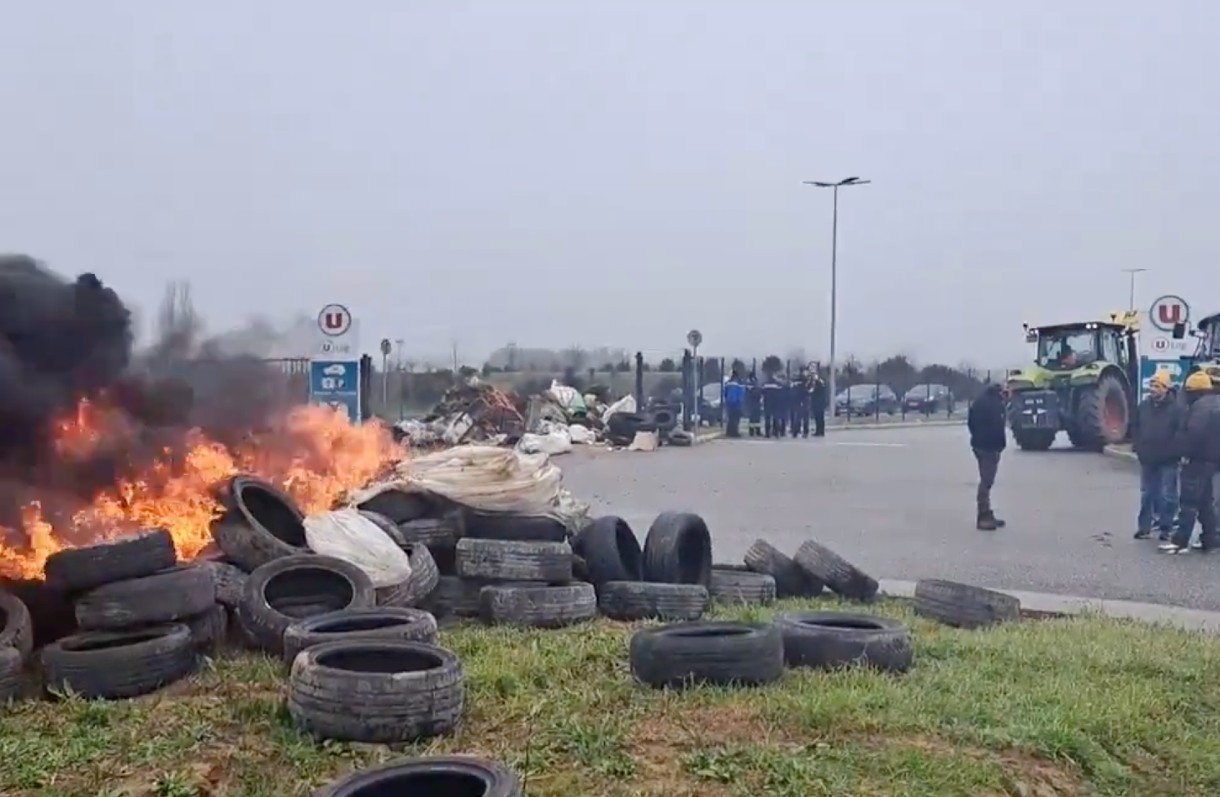 Bauernproteste: Geplante Blockaden am Donnerstag in Frankreich