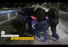 Kälteeinbruch: Chaos auf Frankreichs Straßen Chaos_in_Schnee_Eis_ScreenFI