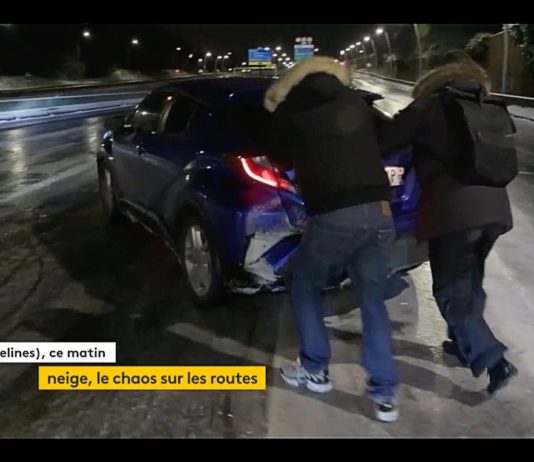 Kälteeinbruch: Chaos auf Frankreichs Straßen Chaos_in_Schnee_Eis_ScreenFI