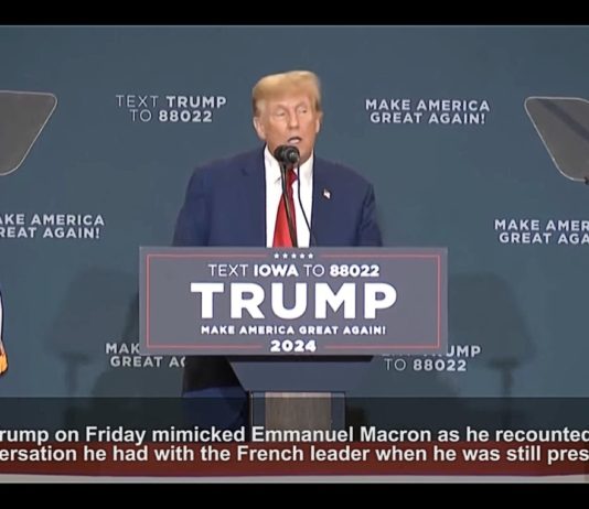 USA: Donald Trump macht sich über Emmanuel Macron lustig und verhöhnt den französischen Präsidenten Donald_Trump_verhoehnt_Macron