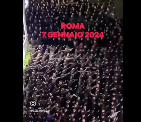 Italien: Etwa 1.000 Menschen werden beim Hitlergruß gefilmt Hitlergruss_Rom_ScreenX