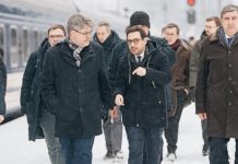 Ukraine-Krieg: Neuer französischer Außenminister Stéphane Séjourné besucht Kiew Steph_Sejourne_Kiev_ScreenX