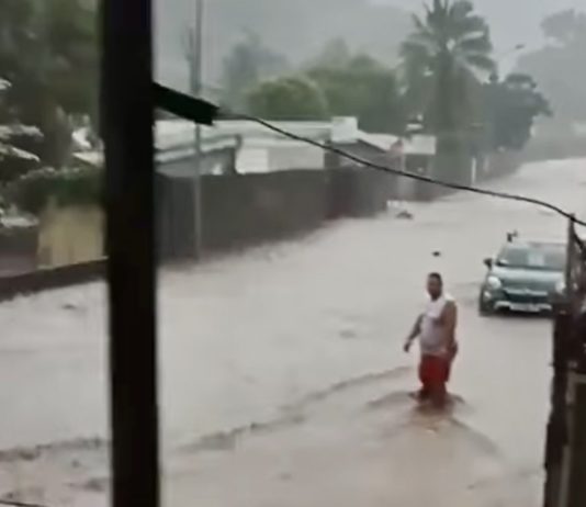 Sintflutartige Regenfälle verursachen zahlreiche Schäden in Französisch-Polynesien Starkregen_Franzoesisch-Polynesien