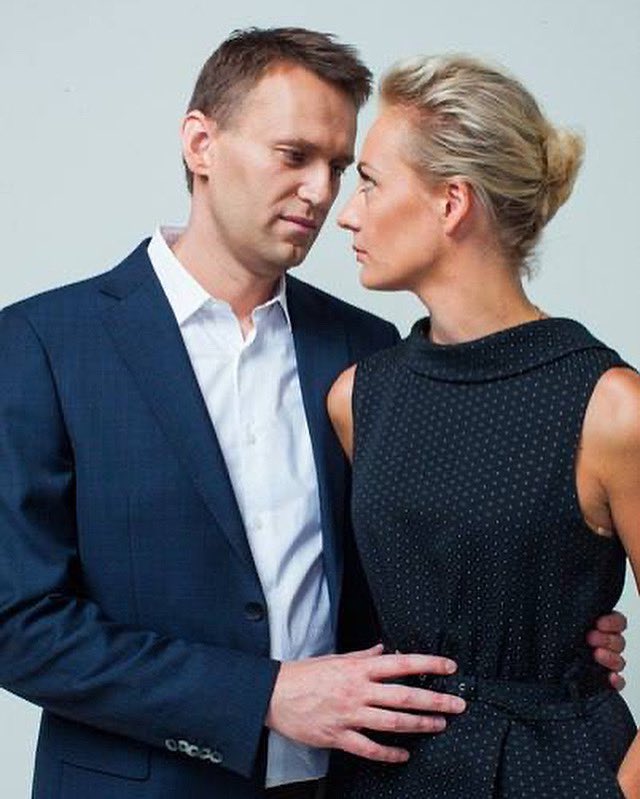 Alexej Navalnys Frau drei Tage nach dem Tod des russischen Oppositionspolitikers in Brüssel