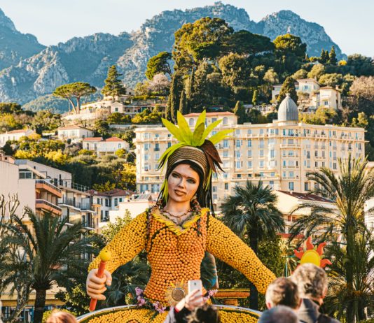 Fête du Citron in Menton: Ein Farbenmeer aus Zitrusfrüchten Zitronenfest_Menton