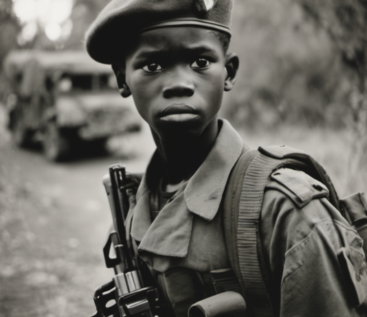 Editorial: Internationaler Tag gegen den Einsatz von Kindersoldaten Kindersoldat_Illustration