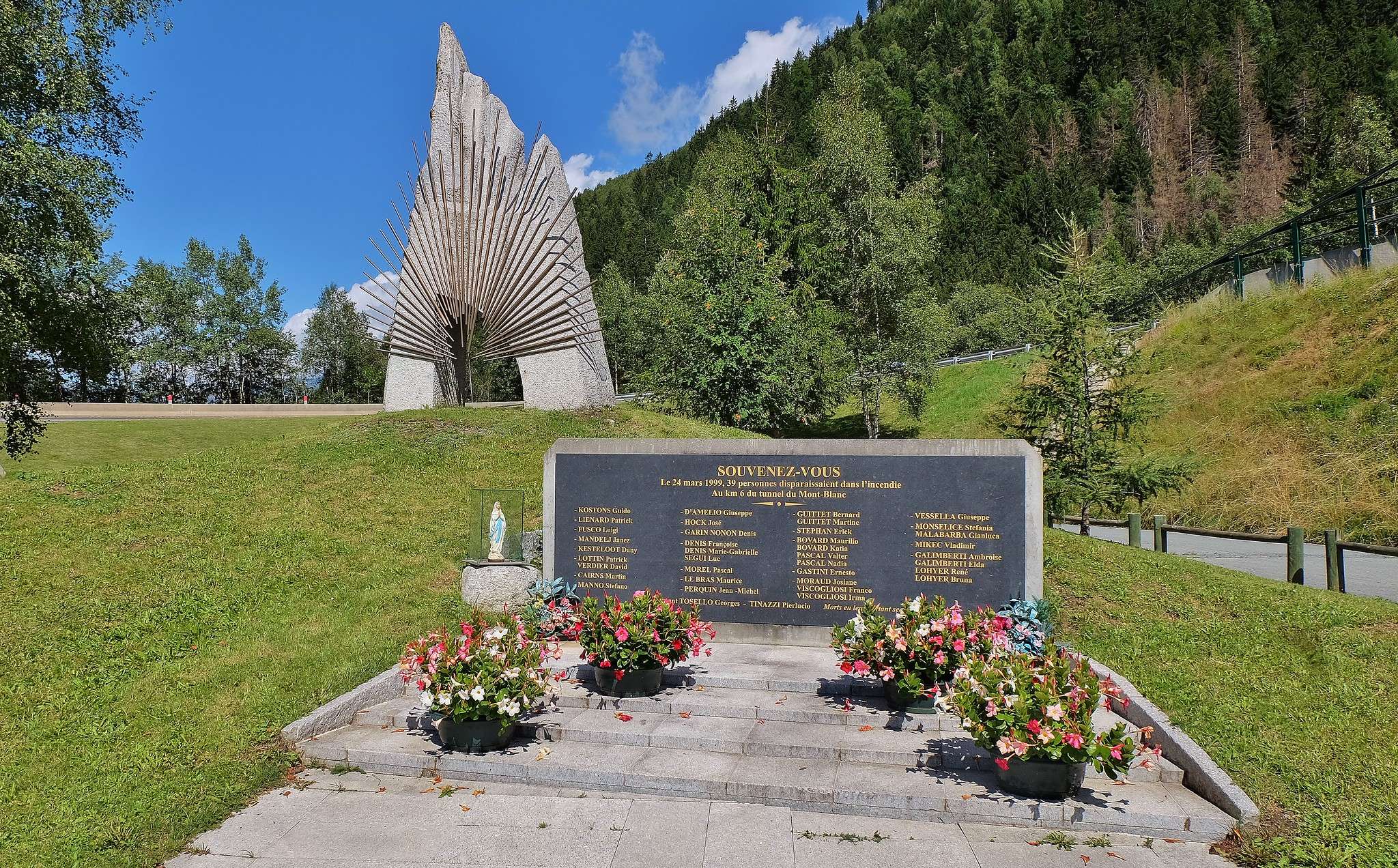 25 Jahre nach der Katastrophe: Gedenkzeremonien für die Opfer des Mont-Blanc-Tunnels