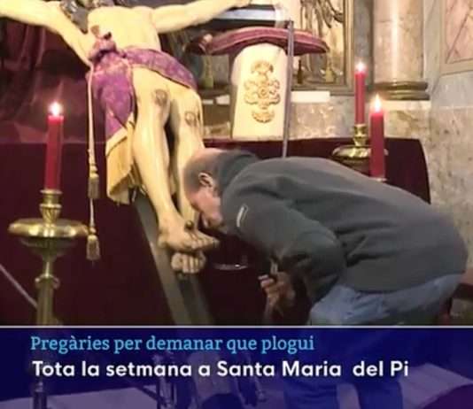 Angesichts der Dürre beten die Einwohner Barcelonas jeden Abend um Regen Beten_fuer_Regen_Barcelona_ScreenX