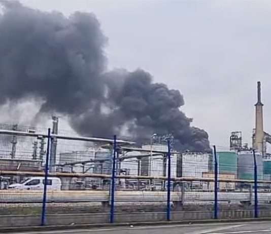 Brand in einer Esso-ExxonMobil-Raffinerie in Seine-Maritime fordert 5 Verletzte Brand_ExxonMobil_ScreenYoutube