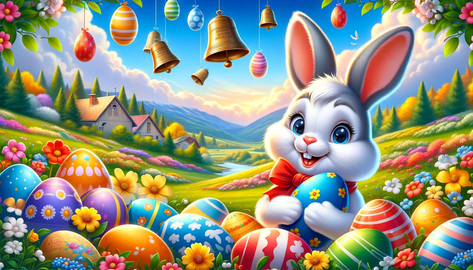 Hoppelt der Osterhase eigentlich auch in Frankreich?
