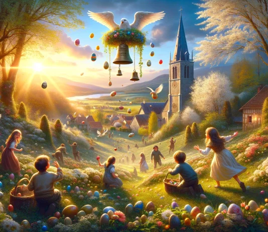 Ostern in Frankreich und der Brauch der fliegenden Glocken Fliegende_Glocken