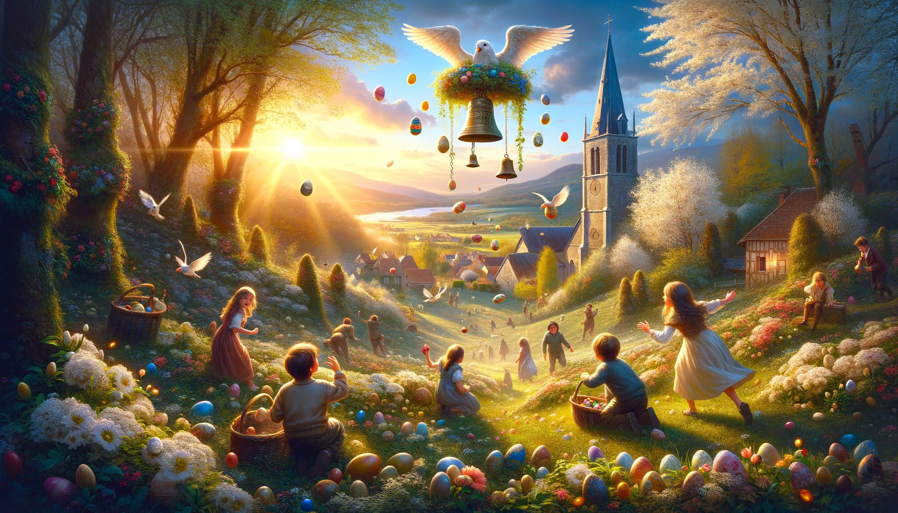 Ostern in Frankreich und der Brauch der fliegenden Glocken