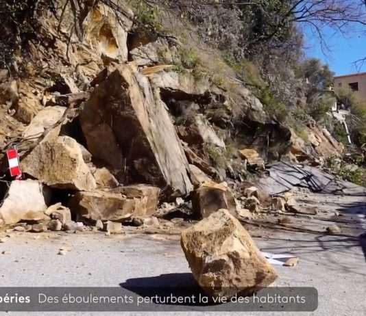 Unwetter führen zu vermehrten Erdrutschen im Südosten Frankreichs Erdrutsch_AM_ScreenF2