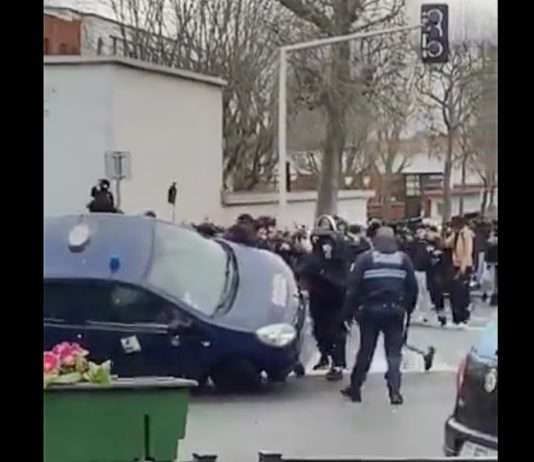 Val-de-Marne: Gewaltsame Zusammenstöße am Rande einer Schülerdemonstration Gewalt_Schuelerdemo_ScreenX