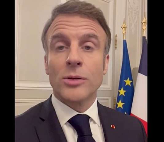 Emmanuel Macron: Der Krieg in der Ukraine ist „existenziell für Europa und für Frankreich“ Macron_X_Ukraine_ScreenX