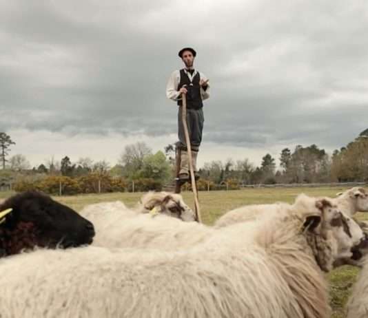 Die Tradition der Stelzenläufer in den Landes lebt durch die Einwohner weiter Stelzenläufer_ScreenF2
